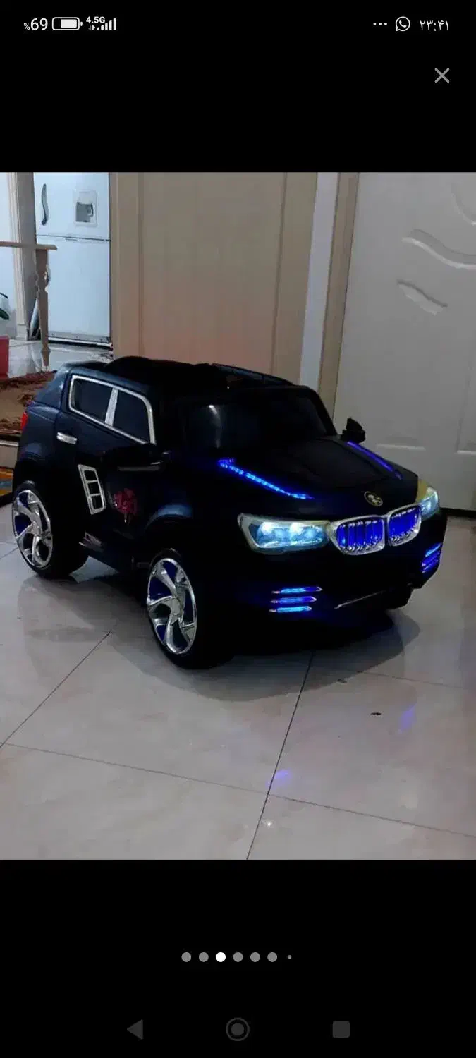 ماشین شارژی در حد نو موزیکال سالم|اسباب‌‌بازی|مشگین شهر, |دیوار