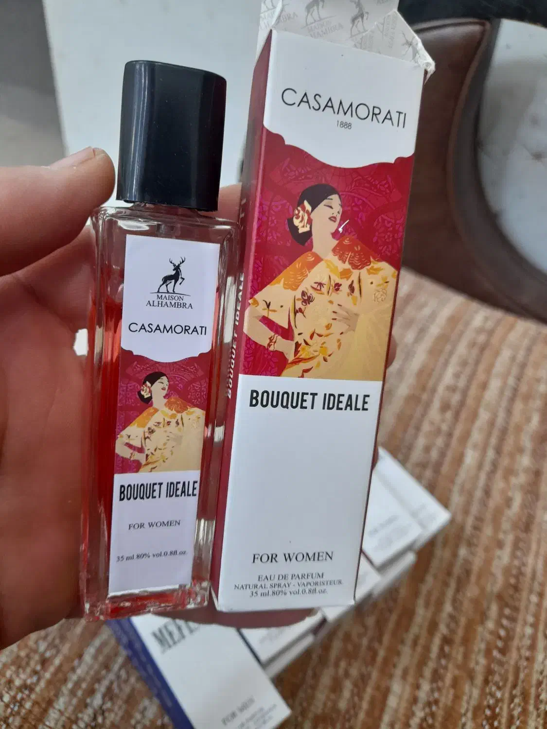 ادکلن کازموارتی قرمز و ابی|آرایشی، بهداشتی، درمانی|خرم‌آباد, |دیوار