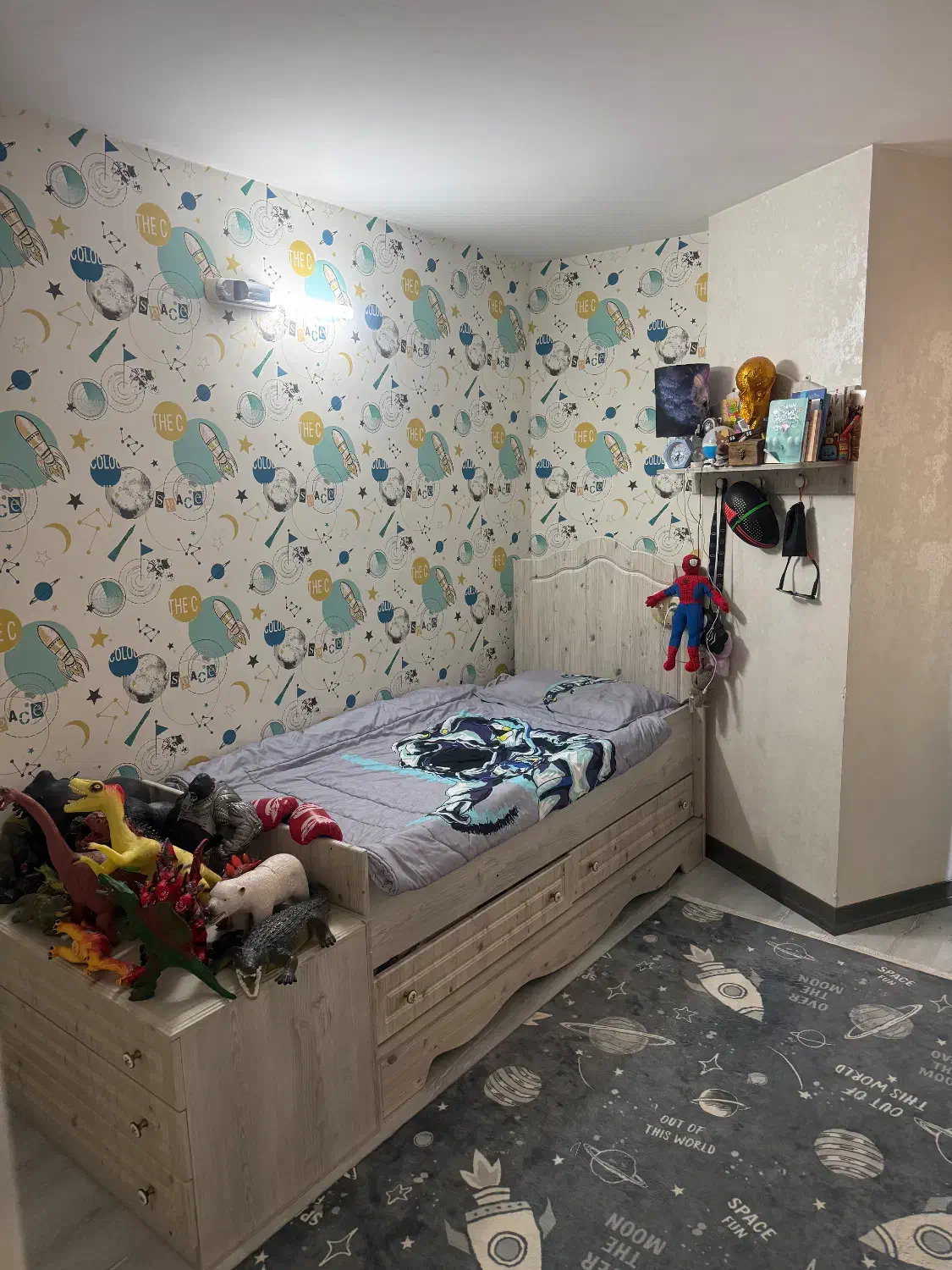 سرویس خواب کودک و نوجوان|تخت و سرویس خواب|رودهن, |دیوار