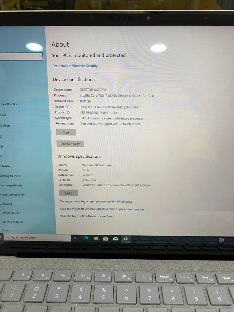 surface laptop 3 S|رایانه همراه|کرمانشاه, |دیوار