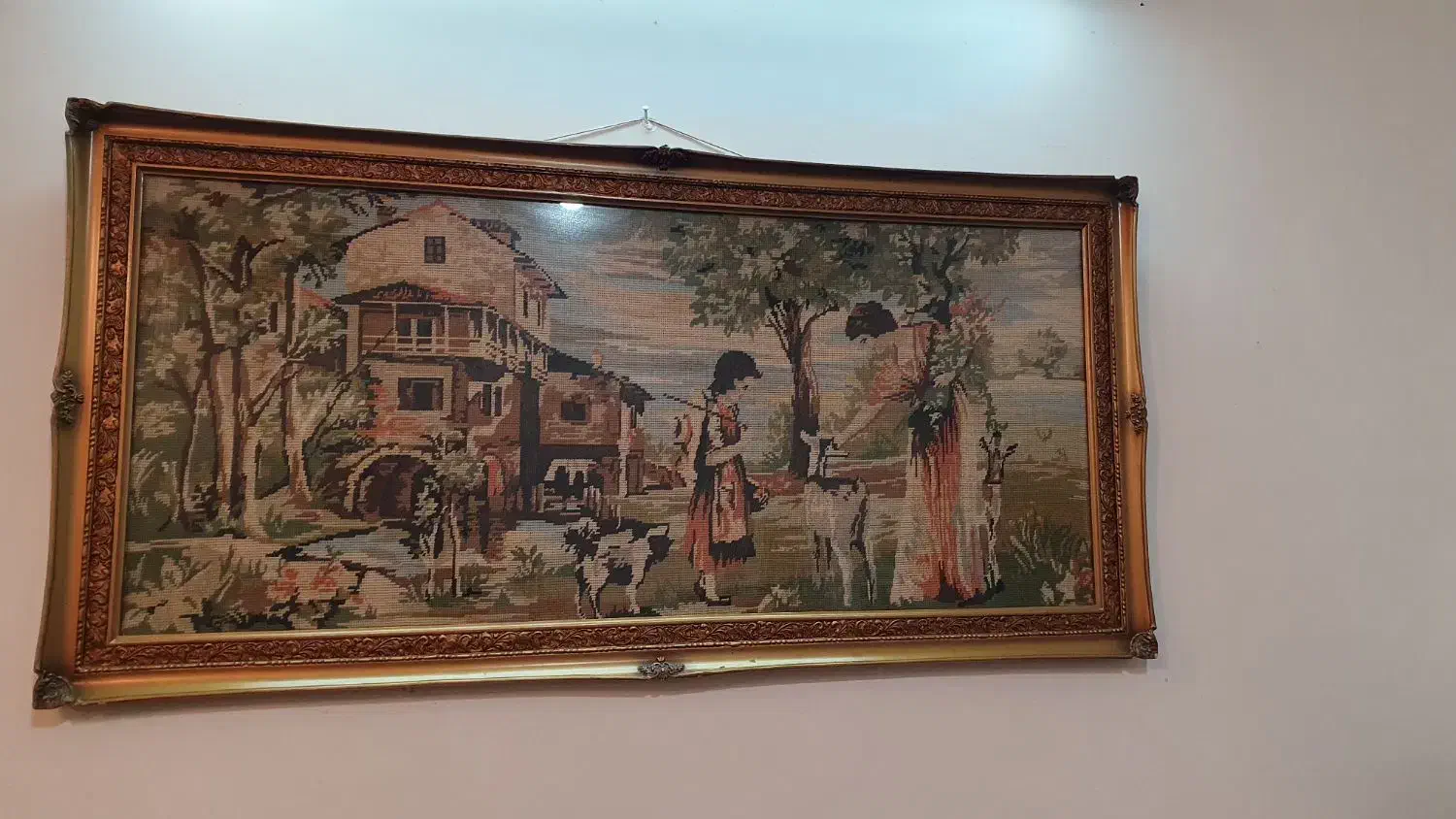 تابلو کوبلن لوکس|تابلو فرش|چمستان, |دیوار