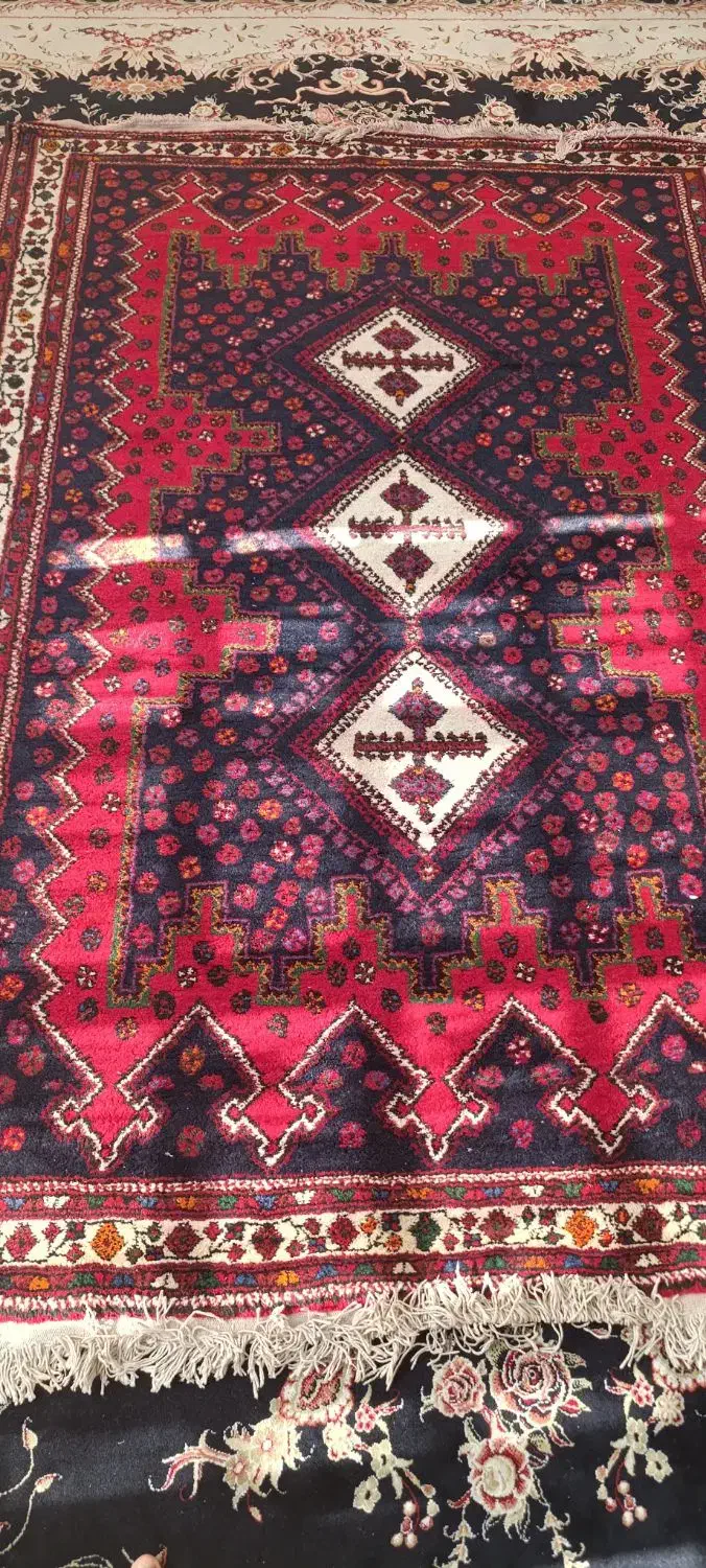 قالی دست بافت|فرش|سیرجان, |دیوار