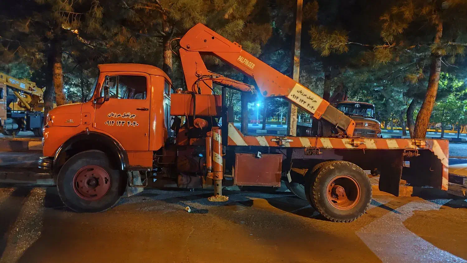 جرثقیل بنز ۹۱۱ پالفینگر ۱۶۰۰۰|خودرو سنگین|تهران, بهمن یار|دیوار