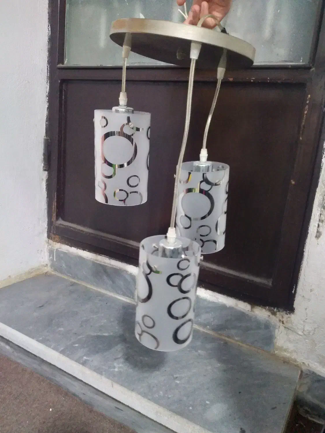 لوستر|لوستر و چراغ آویز|ساوه, |دیوار