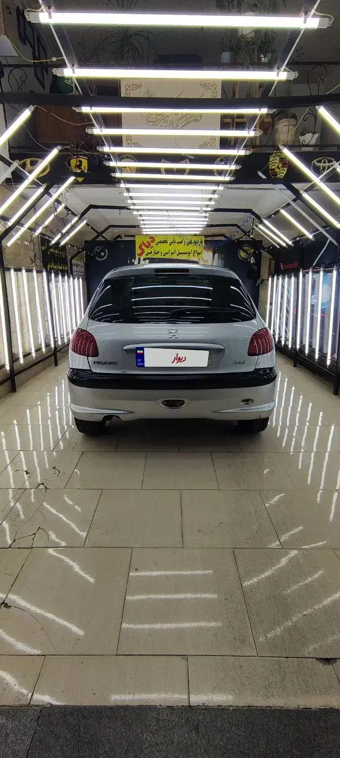 206 مدل 89|خودرو سواری و وانت|گلبهار, شهر جدید گلبهار|دیوار