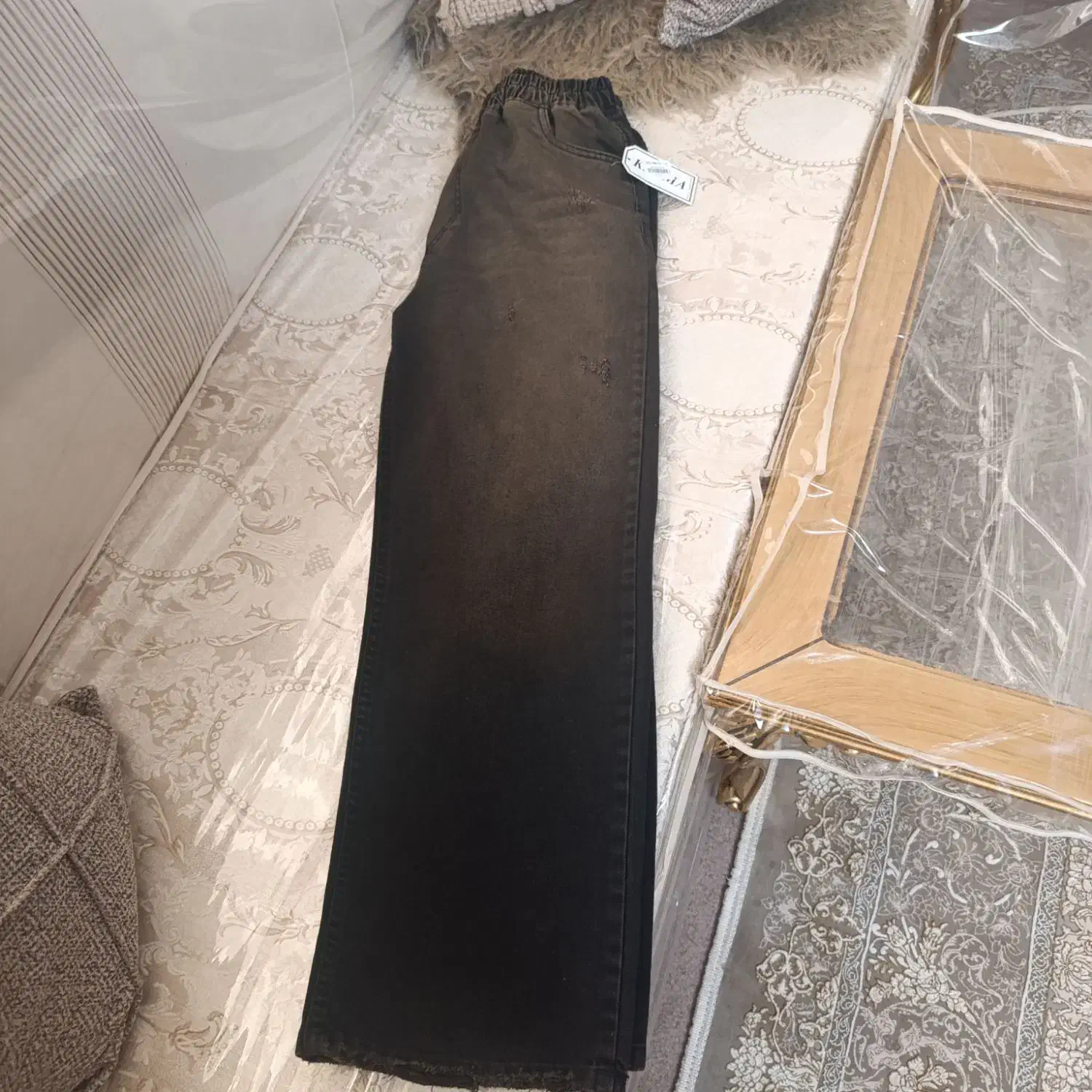 شلوار لی زغالی نونو با اتکت|لباس|مشهد, انصار|دیوار