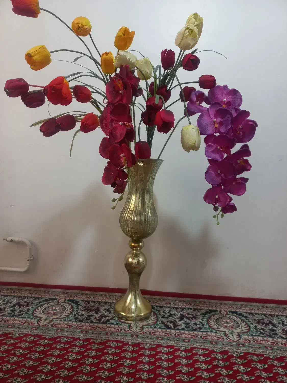 گل خارجی وگلدان|گل مصنوعی|دورود, |دیوار