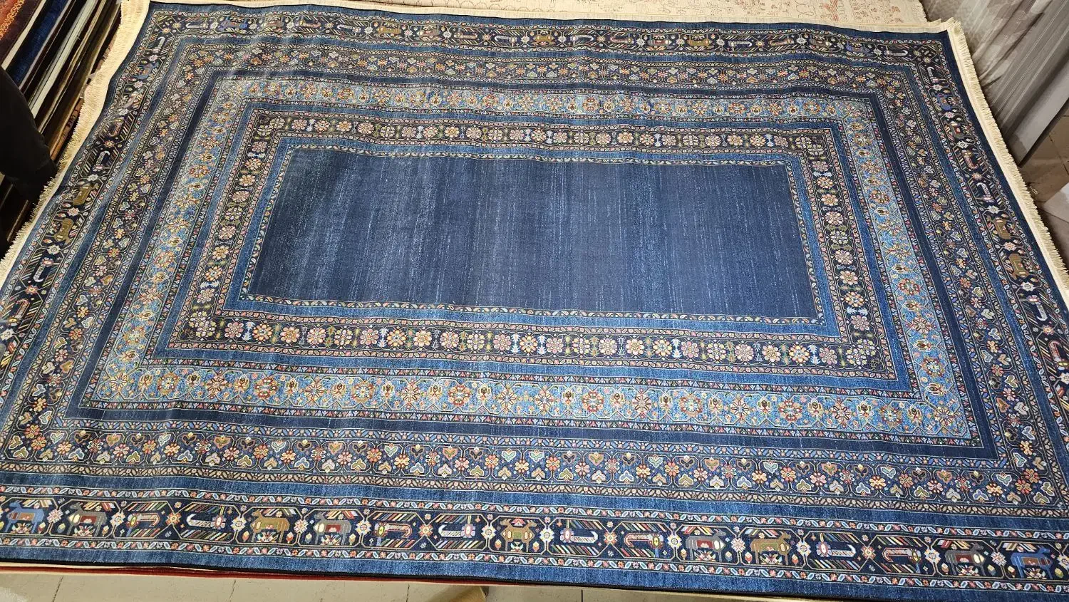 فرش قشقایی چارحاشیه ۹ متری فقط ماهی ۲ میلیون|فرش|تبریز, |دیوار