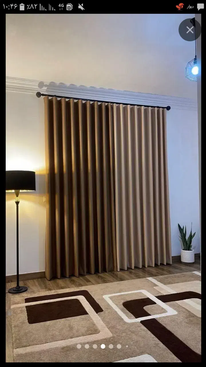 انواع پرده مینی مال چکی|پرده، رانر، رومیزی|همدان, |دیوار