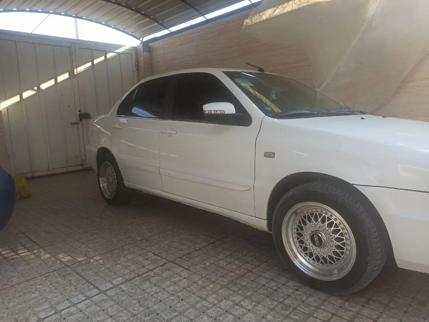 رینگ BBS 16 با لاستیک|قطعات یدکی و لوازم جانبی|لامرد, |دیوار