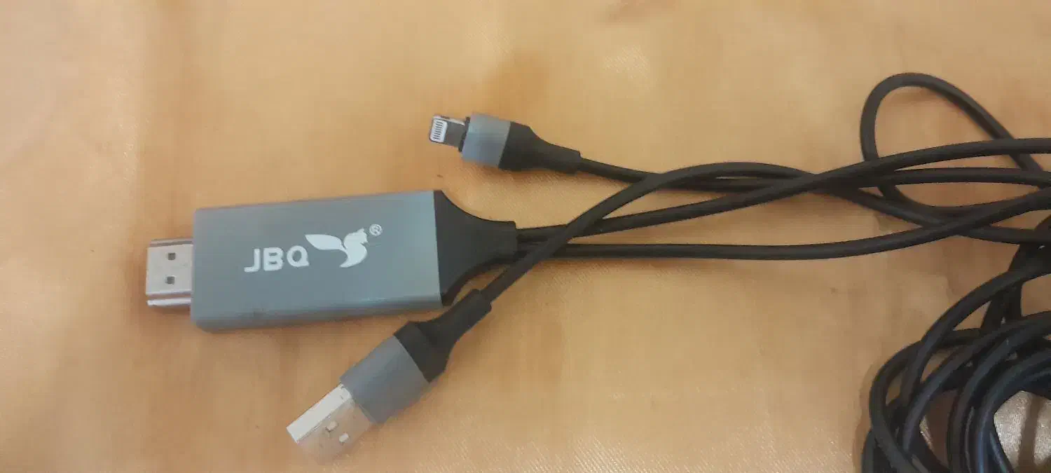 کابل HDMI به USB/Lightning جی بی کیو|لوازم جانبی موبایل و تبلت|کرج, مهرویلا جنوبی|دیوار