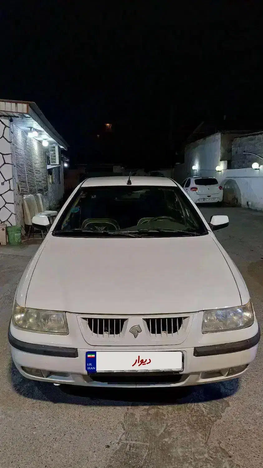 سمند LX سفید مدل 90 بیرنگ دوگانه شرکت|خودرو سواری و وانت|آمل, |دیوار