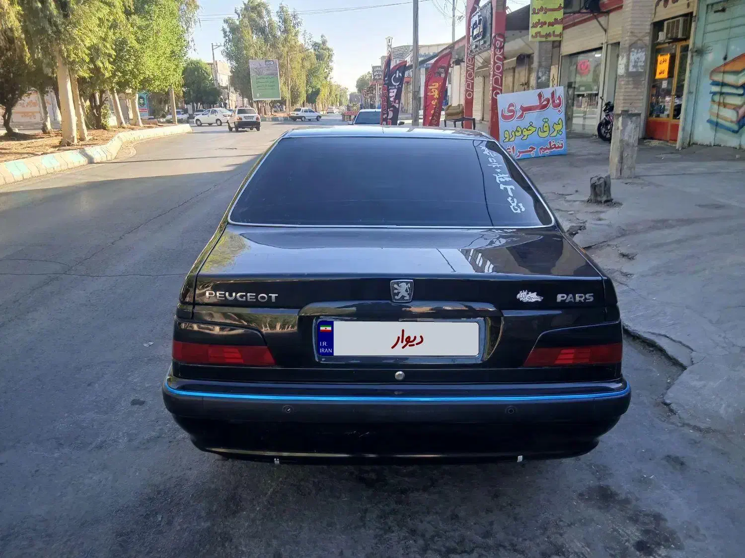 فروش  پژو پارس مشکی مدل ۹۹|خودرو سواری و وانت|اهواز, اسلام آباد غربی|دیوار