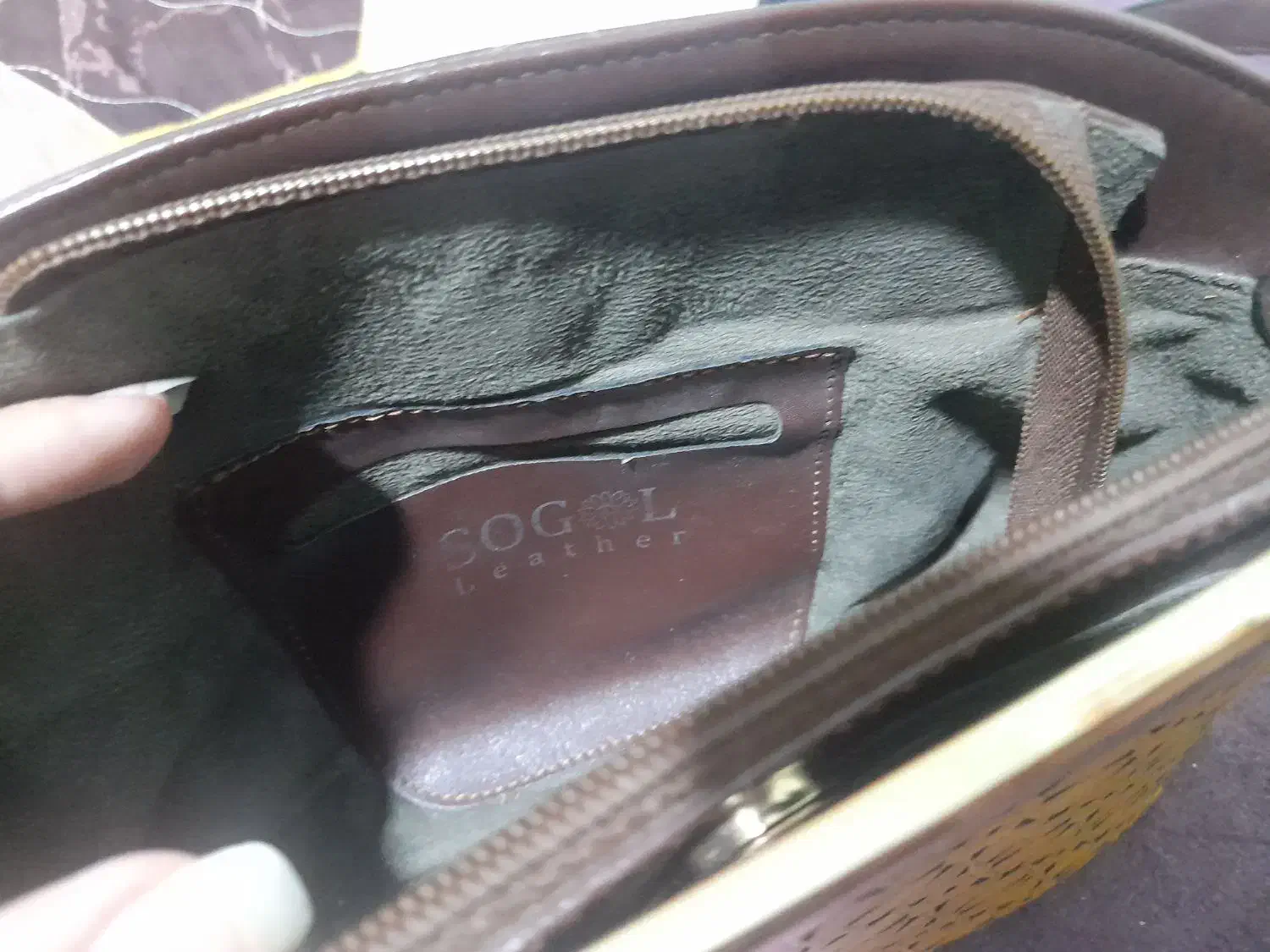 یک عدد کیف چرم اصل نو عکس آخر چرم مصنوعی|کیف، کفش، کمربند|فردیس, خیام غربی|دیوار