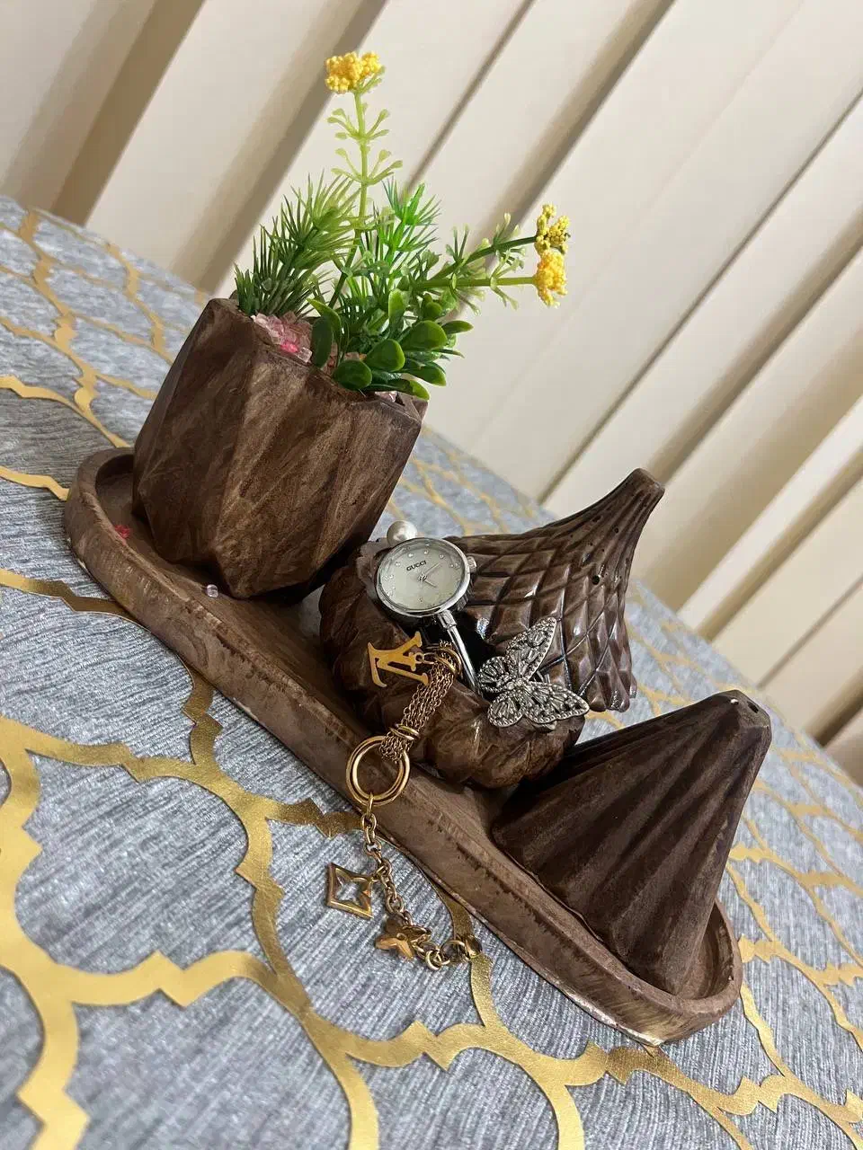 سنگ مصنوعی ستزیورالات طرح چوب|صنایع دستی و سایر لوازم تزئینی|شهرضا, |دیوار