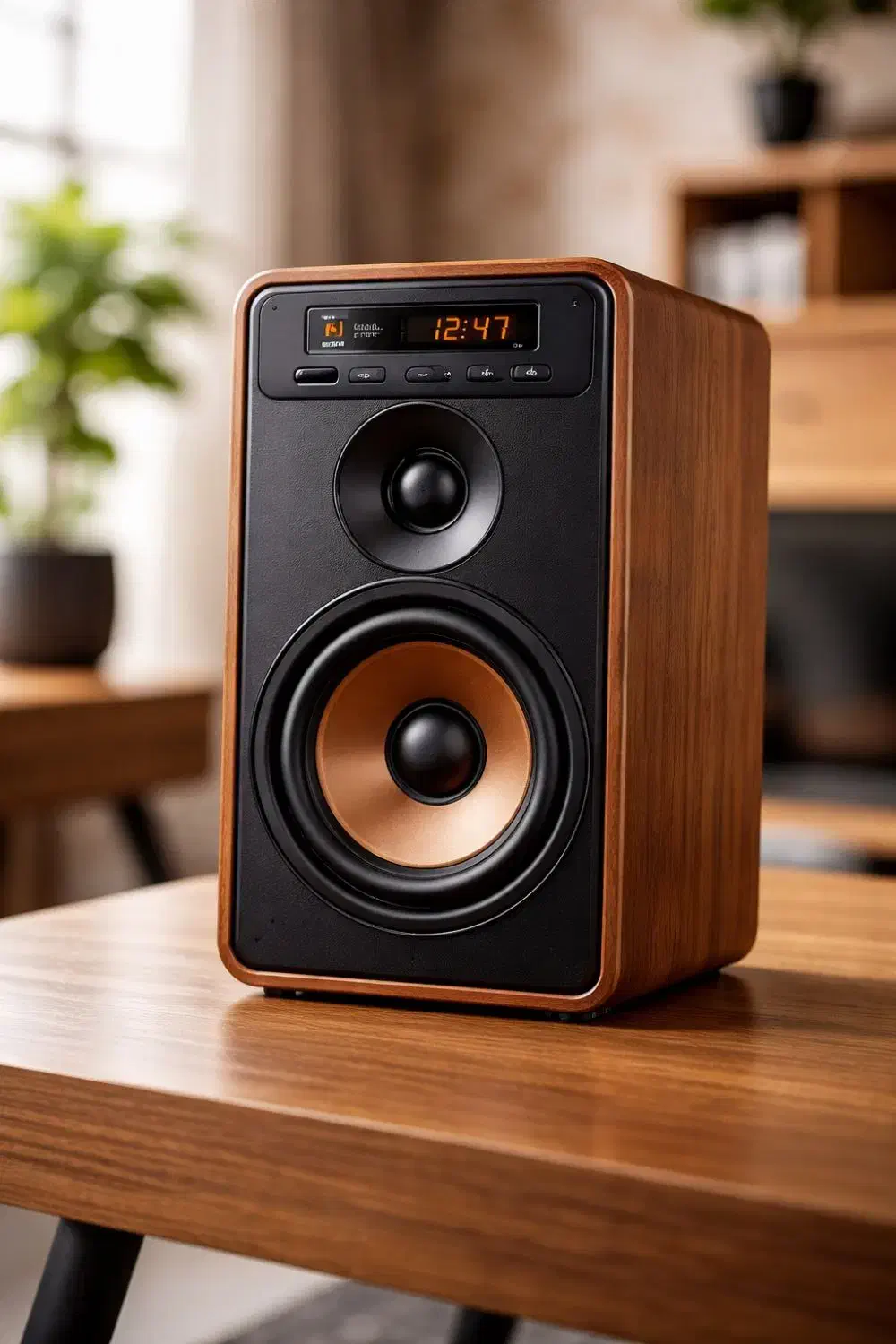 اسپیکر چوبی سفارشی|سیستم صوتی خانگی|ماهان, |دیوار