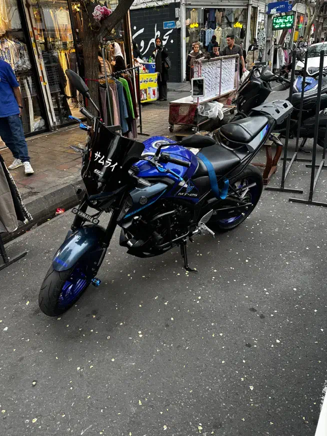 mt25|موتورسیکلت|تهران, شهید رجایی|دیوار