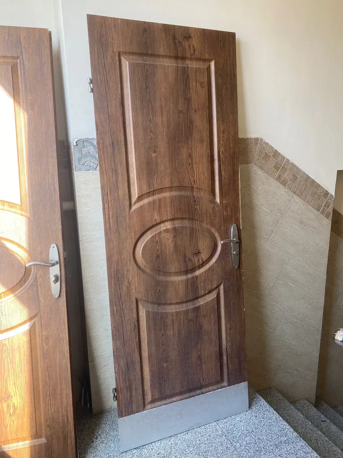 درب در چوبی سرویس و حمام ام دی اف mdf|مصالح و تجهیزات ساختمان|زنجان, |دیوار