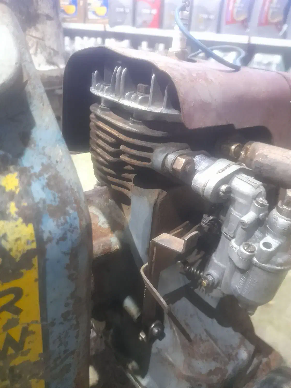 پمپ اب بنزینی،نفتی انگلیسی ۴ اینچ در حد، تک هندل|ابزارآلات|خرمدره, |دیوار