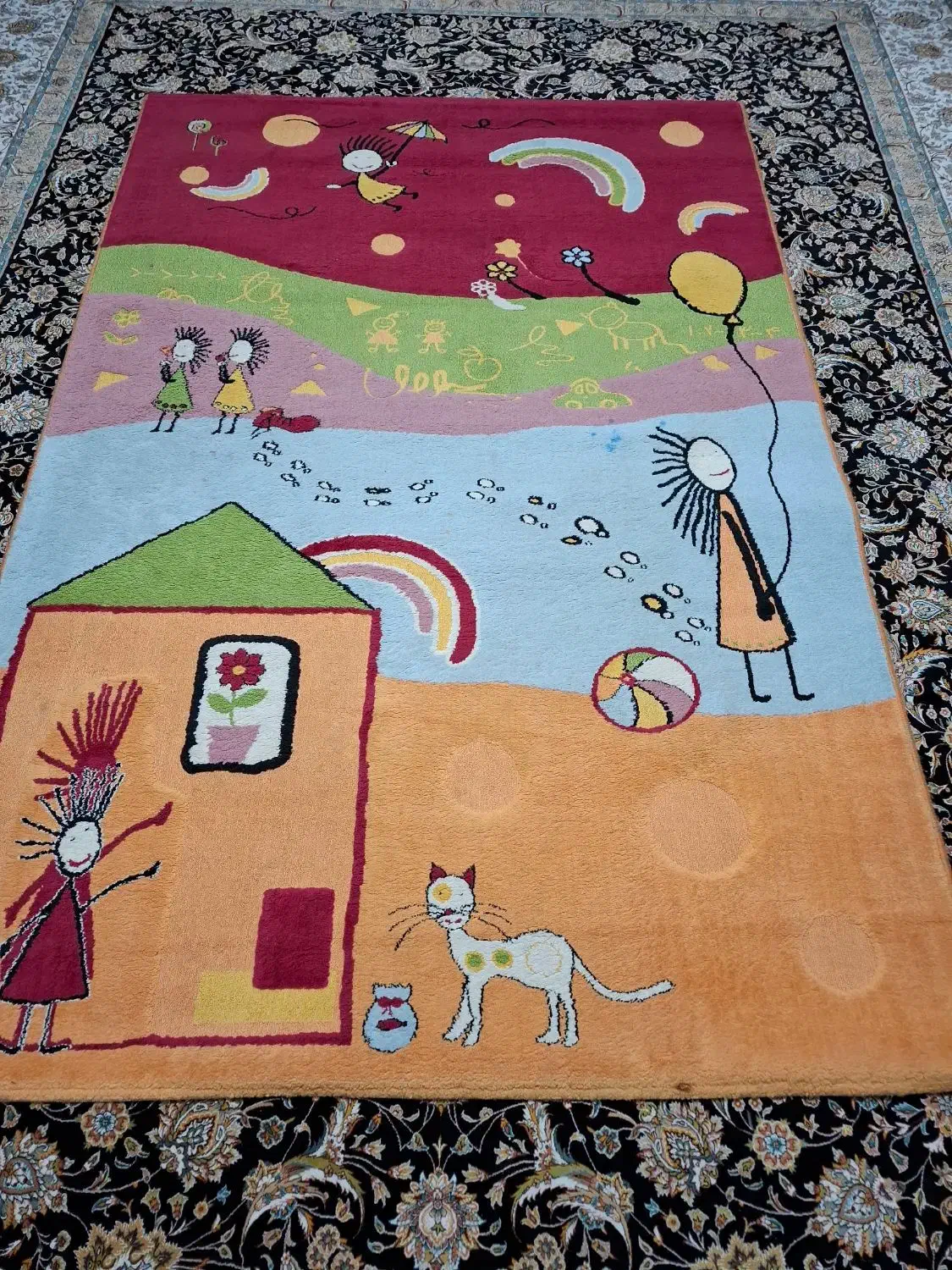 گلیم فرش|فرش|بندرعباس, |دیوار