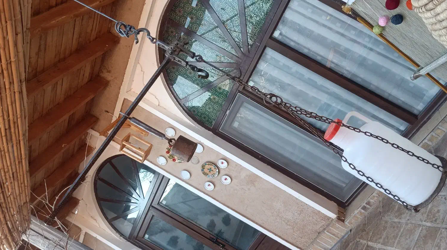 قپان قدیمی|کلکسیون اشیاء عتیقه|قائن, |دیوار