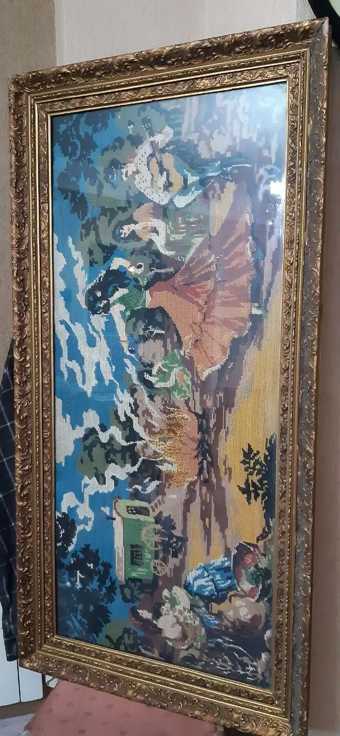 تابلو کوبلن قدیمی|تابلو، نقاشی، عکس|تهران, مجیدیه|دیوار