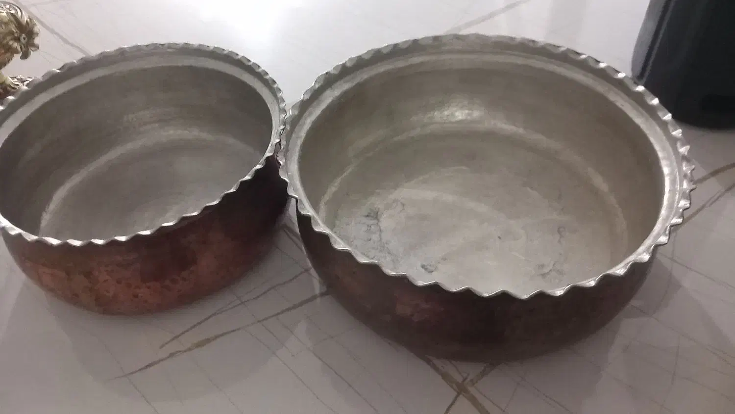 ظرف مسی|صنایع دستی و سایر لوازم تزئینی|قم, نیروگاه|دیوار