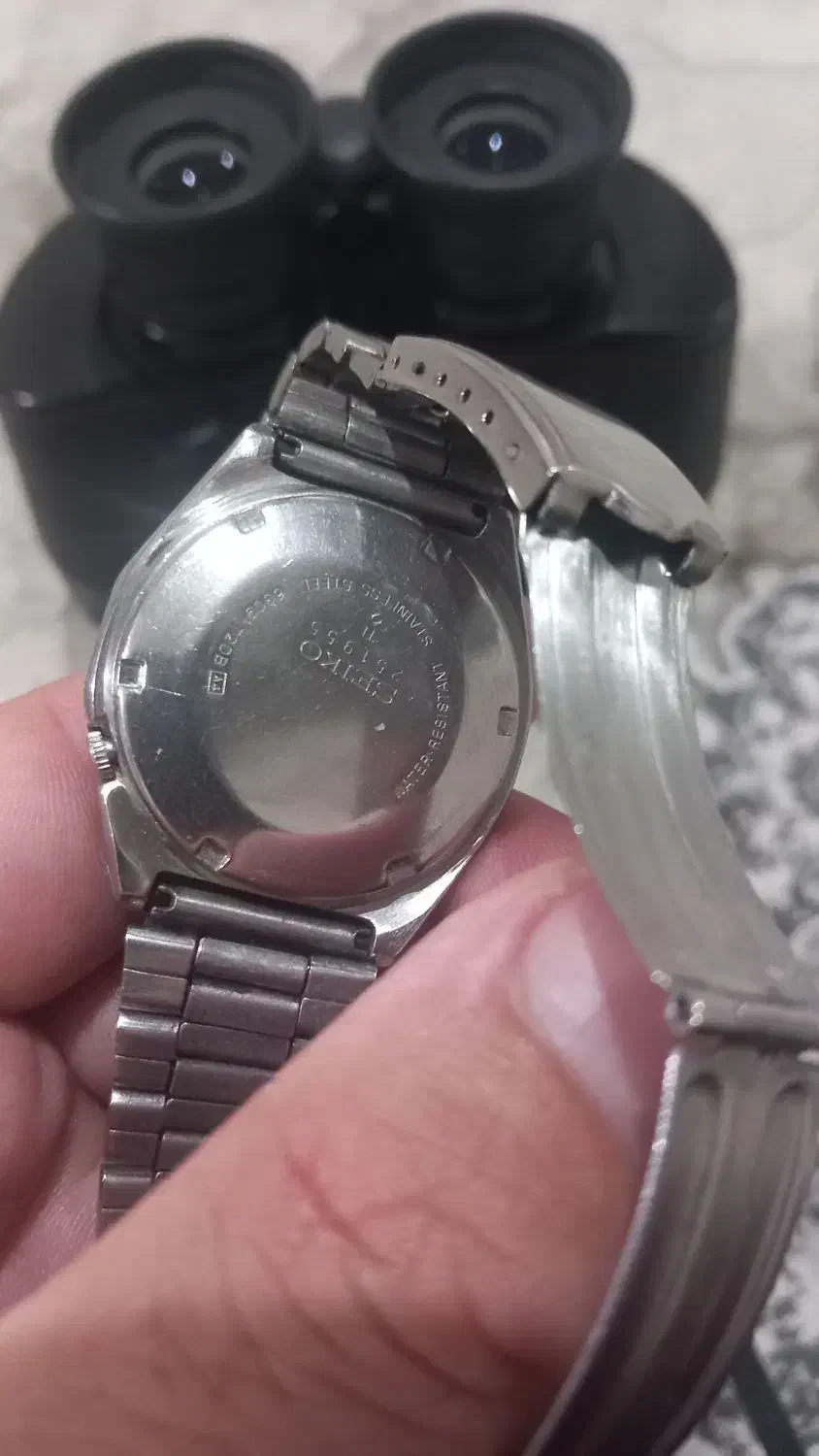 ساعت سیکو ۵ ژاپن عسلی خیلی قدیمی|ساعت|جوانرود, |دیوار