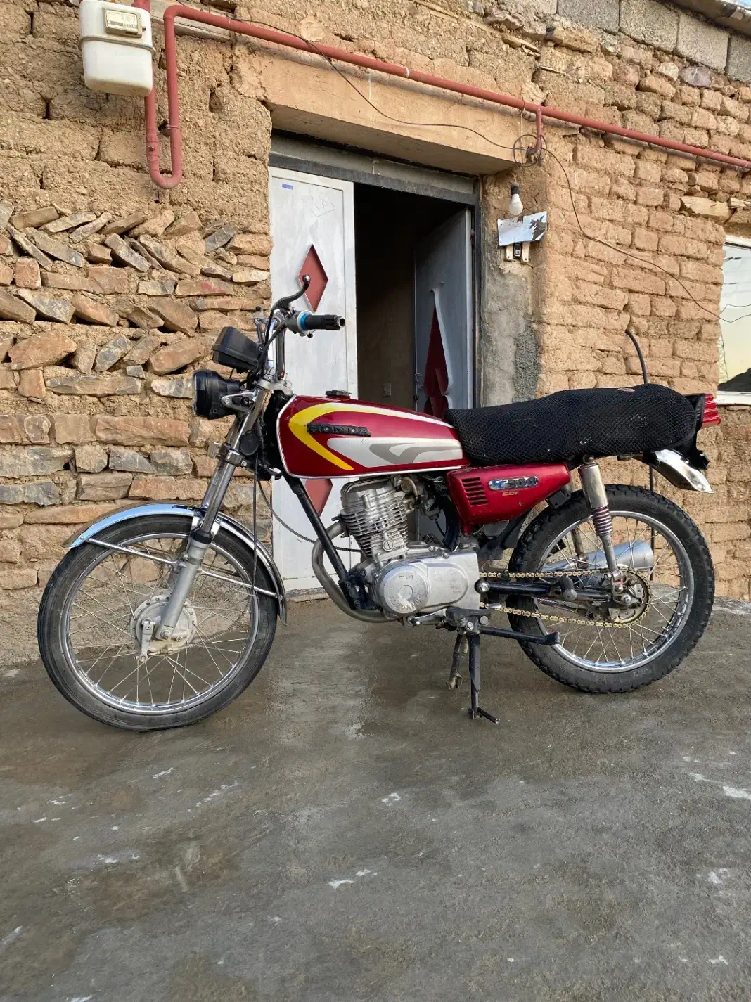 موتور 150 دستی مزائده|موتورسیکلت|کلاترزان, |دیوار