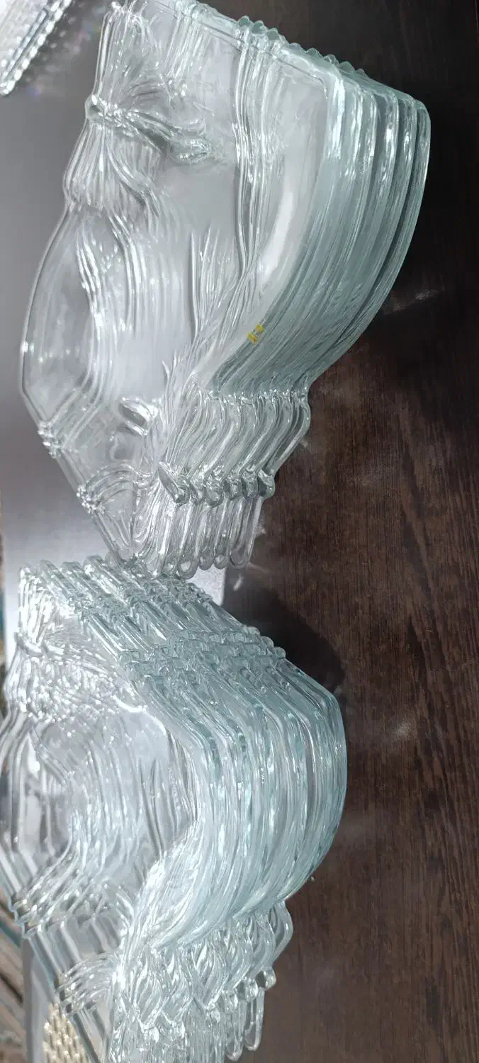 ست ظروف پاپیونی ۱۲ تیکه نو|ظروف سرو و پذیرایی|جهرم, |دیوار