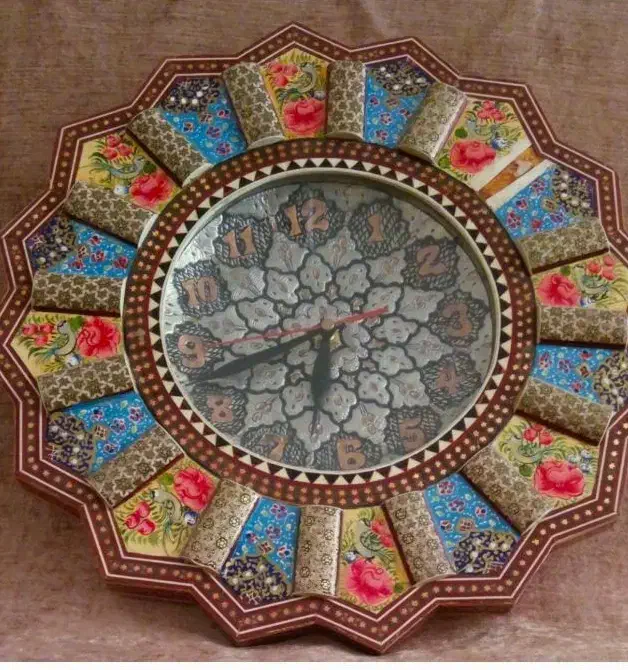 ساعت دیواری خاتم و ایستاده|ساعت دیواری و تزئینی|فولادشهر, فولادشهر|دیوار