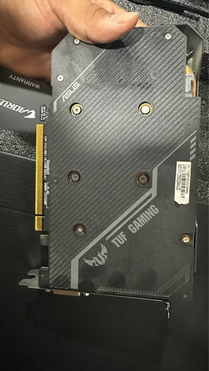 کارت گرافیک GTX 1660 Ti|قطعات و لوازم جانبی رایانه|آبدان, |دیوار