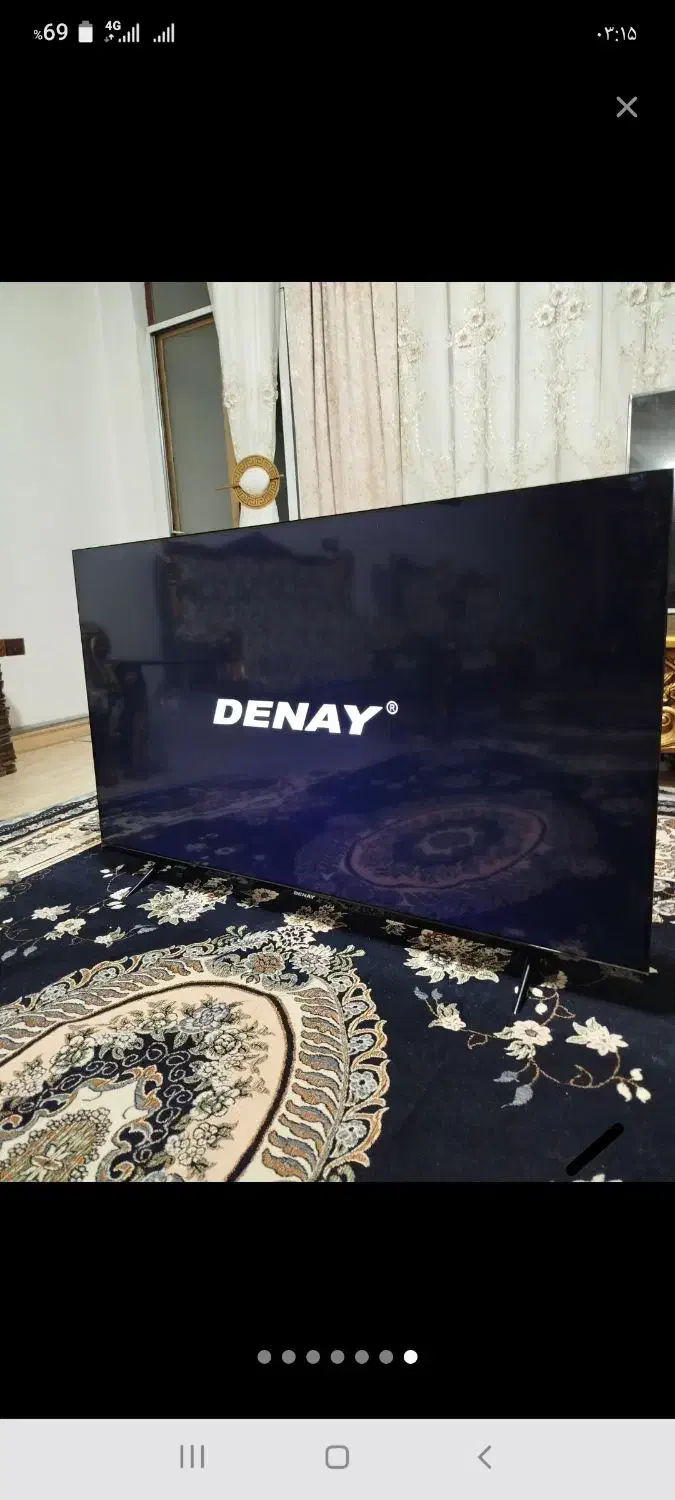 ال ای دی هوشمندوفورکی اسمارت58اینچ دنای درحدآکبند|تلویزیون و پروژکتور|نظرآباد, شهرک سید جمال الدین|دیوار