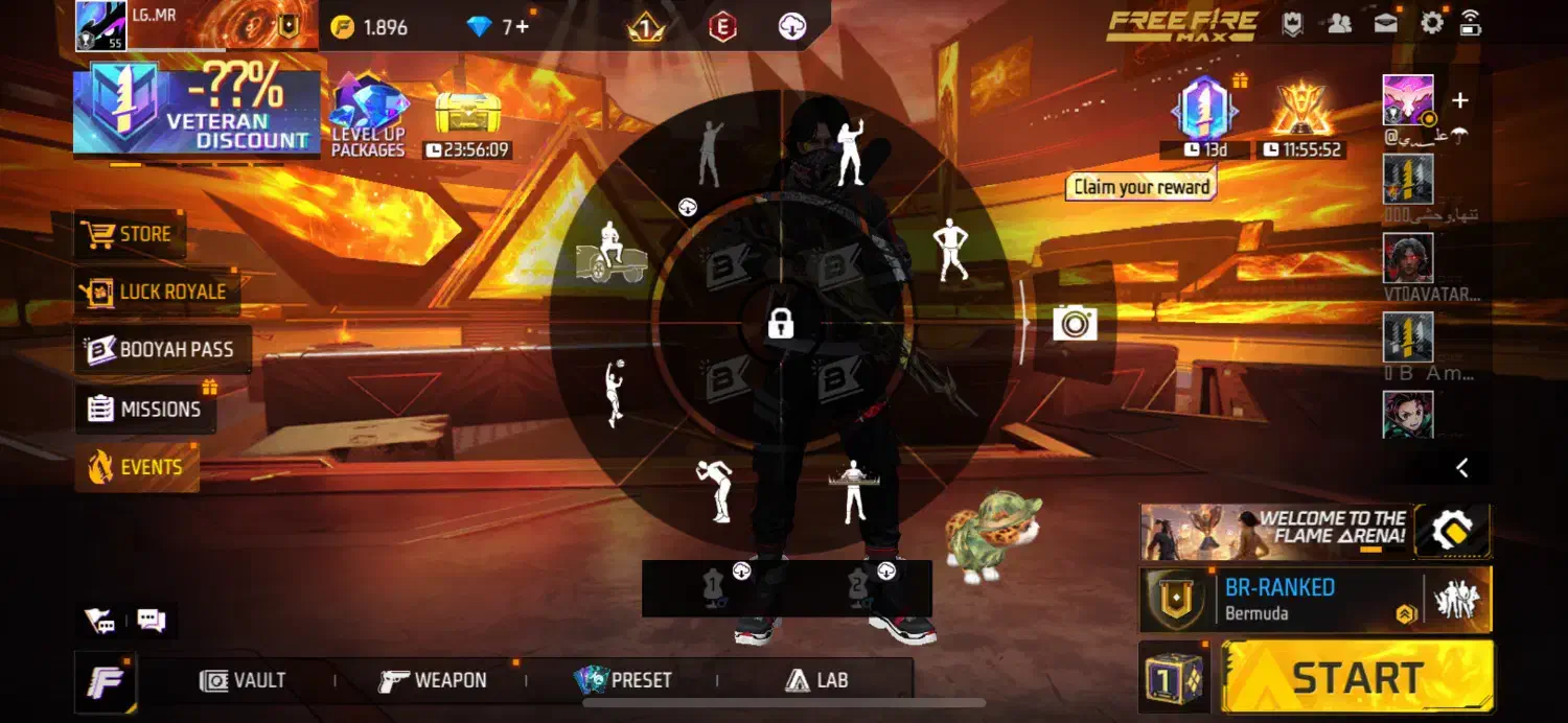 اکانت گاد فری فایر|کنسول، بازی ویدئویی و آنلاین|آبدانان, |دیوار