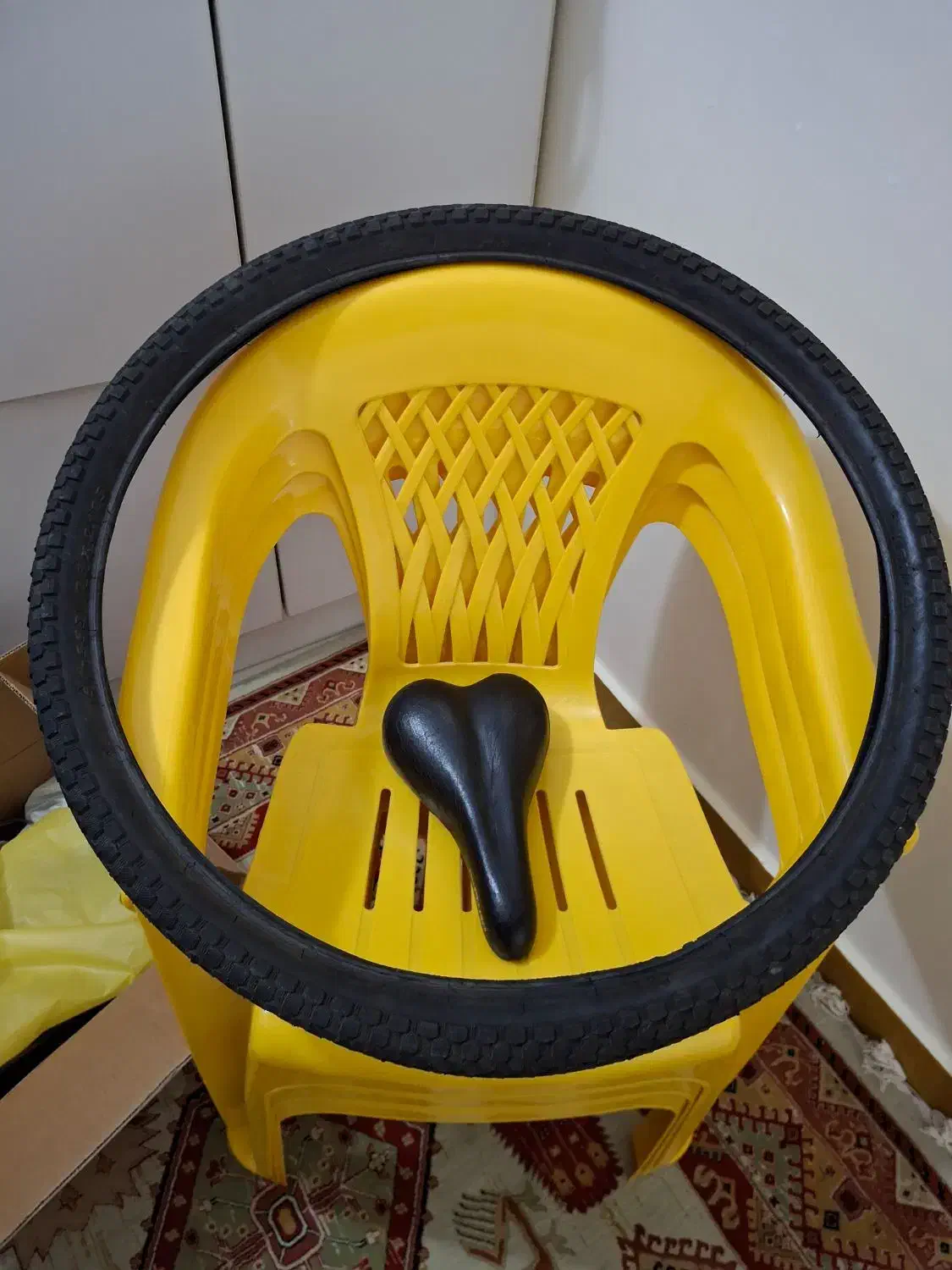 تایر کندا و زین دی ۲ مدل ولو|دوچرخه، اسکیت، اسکوتر|قم, شهرک قدس|دیوار