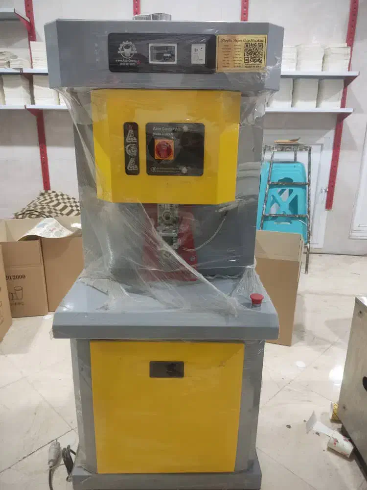 دستگاه لیوان کاغذی دوجداره/دستگاه کرکره کن استروک|ماشین‌آلات صنعتی|تهران, آهنگ|دیوار