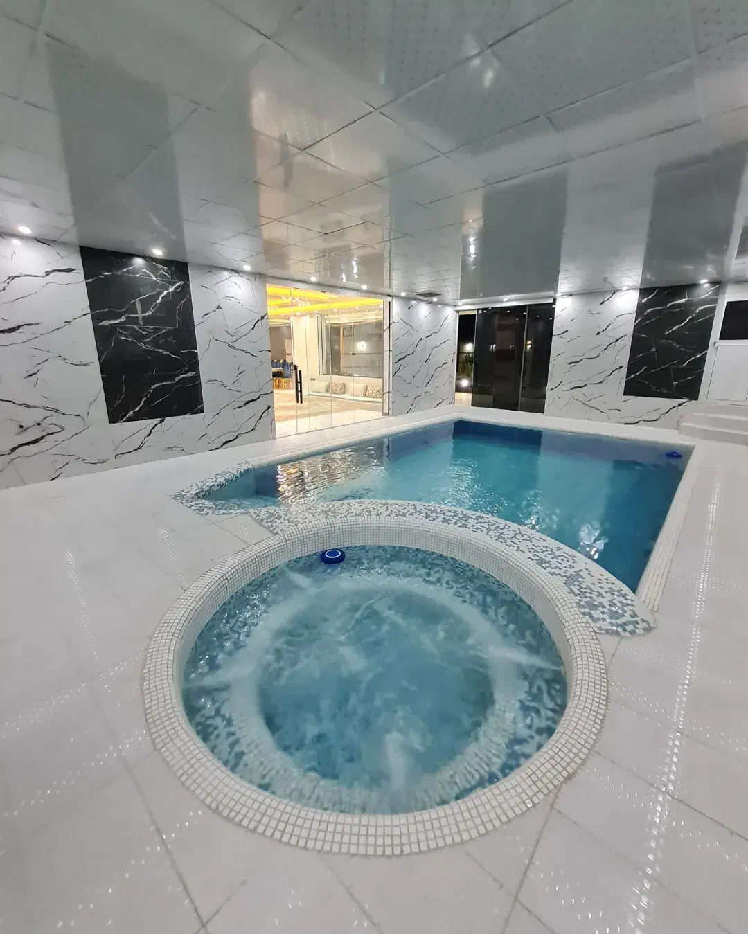 اجاره باغ ویلاجکوزی استخر آب گرم سرپوشیده بیلیارد|اجارهٔ کوتاه‌مدت ویلا و باغ|اصفهان, قهجاورستان|دیوار