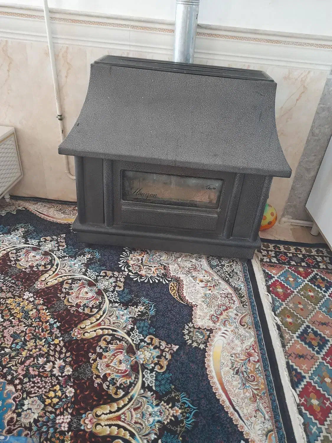 بخاری شومینه ای|بخاری، هیتر، شومینه|ساوه, |دیوار