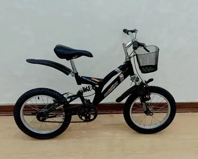 دوچرخه سایز ۱۶ کمک‌فنردار تمیز و آماده استفاده|دوچرخه، اسکیت، اسکوتر|تهران, تهرانپارس شرقی|دیوار