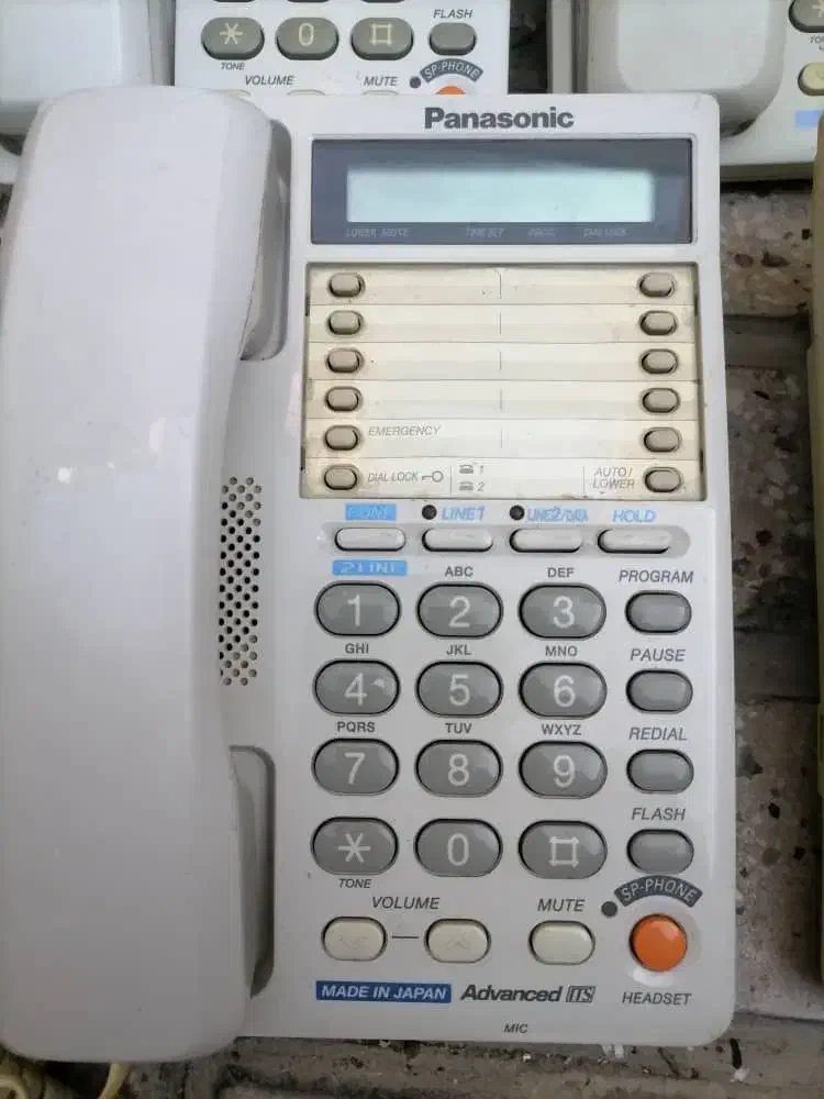 تلفن دو خط پاناسونیک|تلفن رومیزی|تهران, مشیریه|دیوار