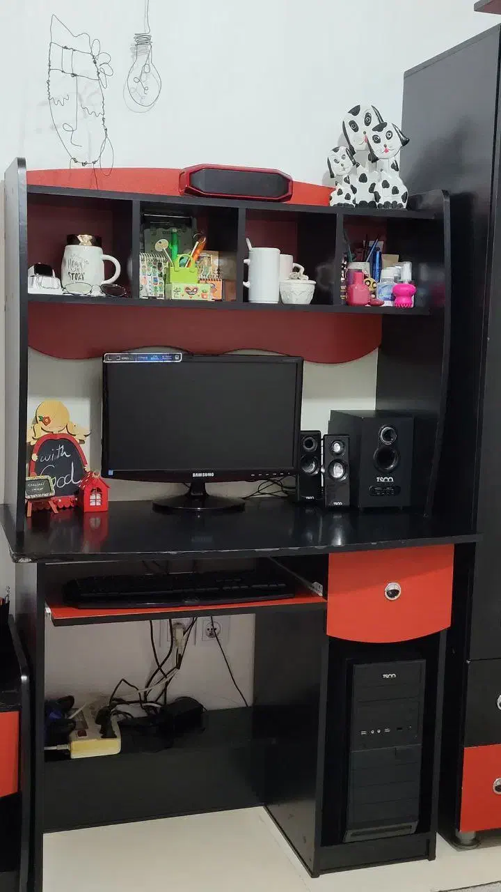 سرویس خواب نوجوان|تخت و سرویس خواب|مشکین‌دشت, |دیوار