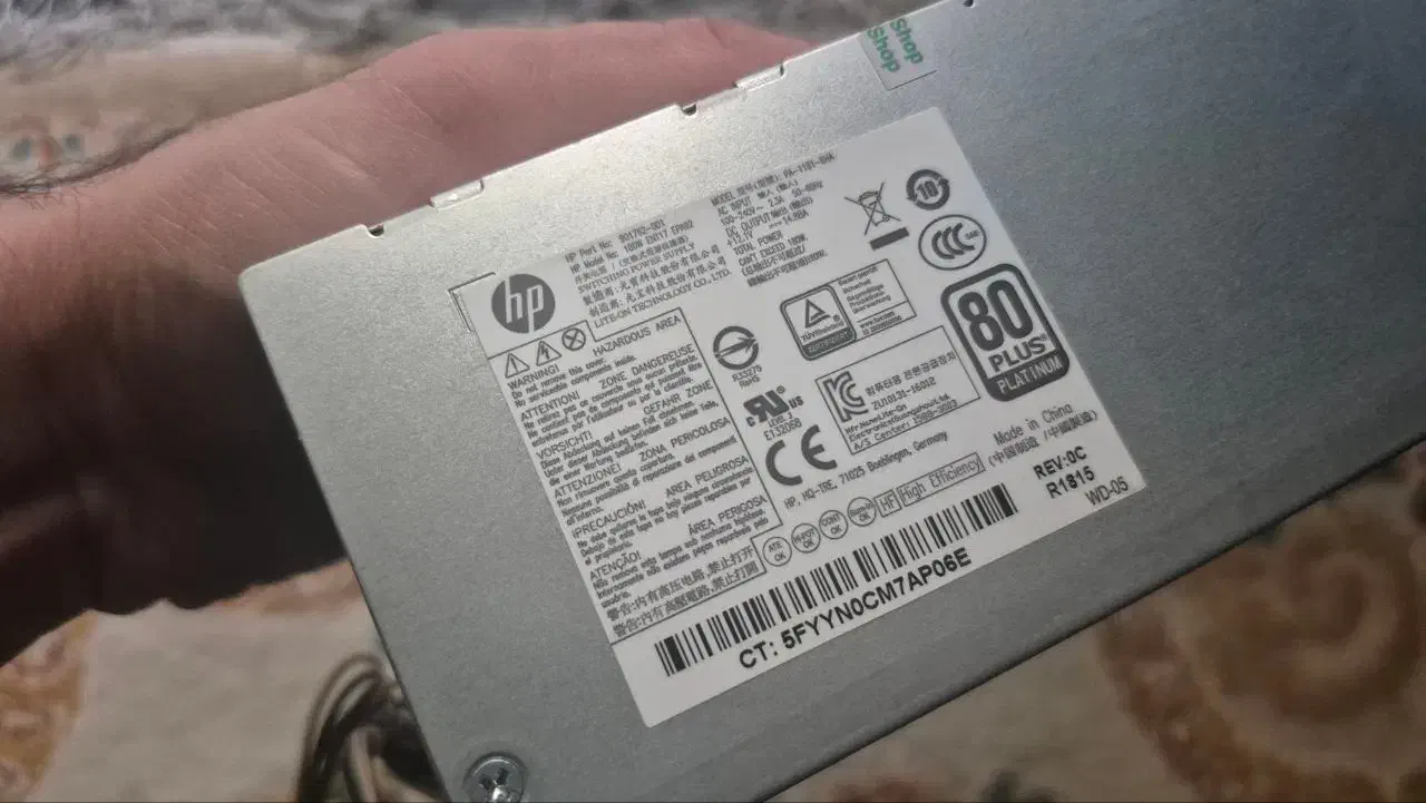 پاور مینی کیس hp برا نسل 7 و 8|قطعات و لوازم جانبی رایانه|تهران, دکتر هوشیار|دیوار