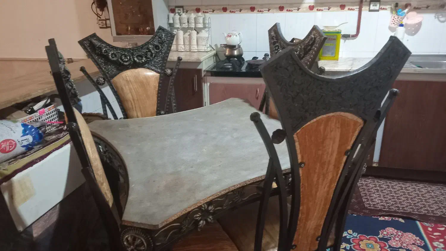 میز نهارخوری|میز و صندلی غذاخوری|نیشابور, کوی حسینی|دیوار