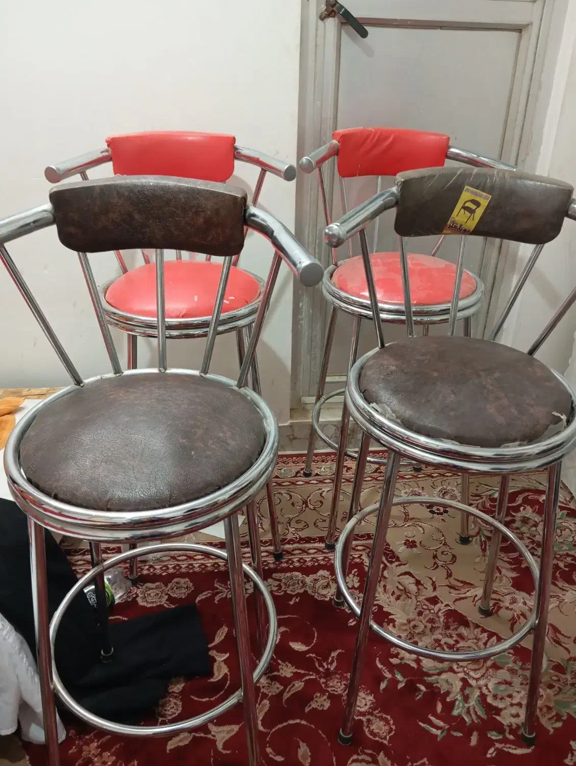 صندلی استیل جلو اپنی|صندلی و نیمکت|مشهد, شهید احمدی روشن|دیوار