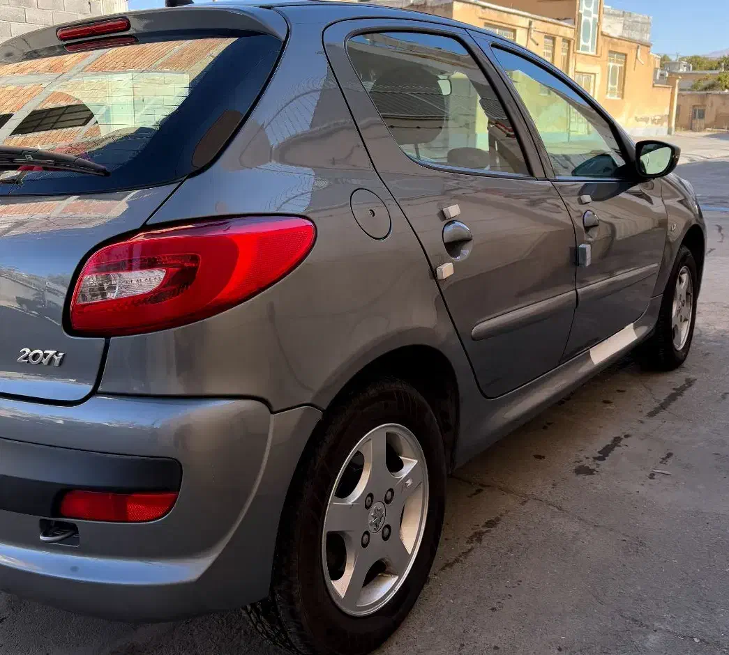 207  دنده ای، پاناروما (سقف شیشه ای)، tu5|خودرو سواری و وانت|خمین, |دیوار