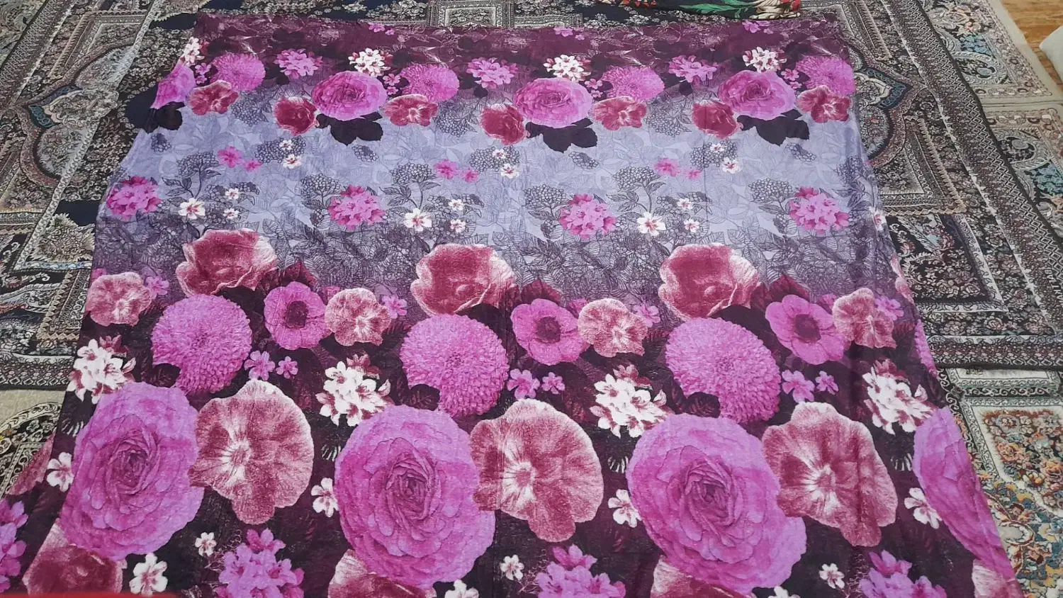 پتومسافرتی دونفره وارداتی|رختخواب، بالش، پتو|سراب, |دیوار