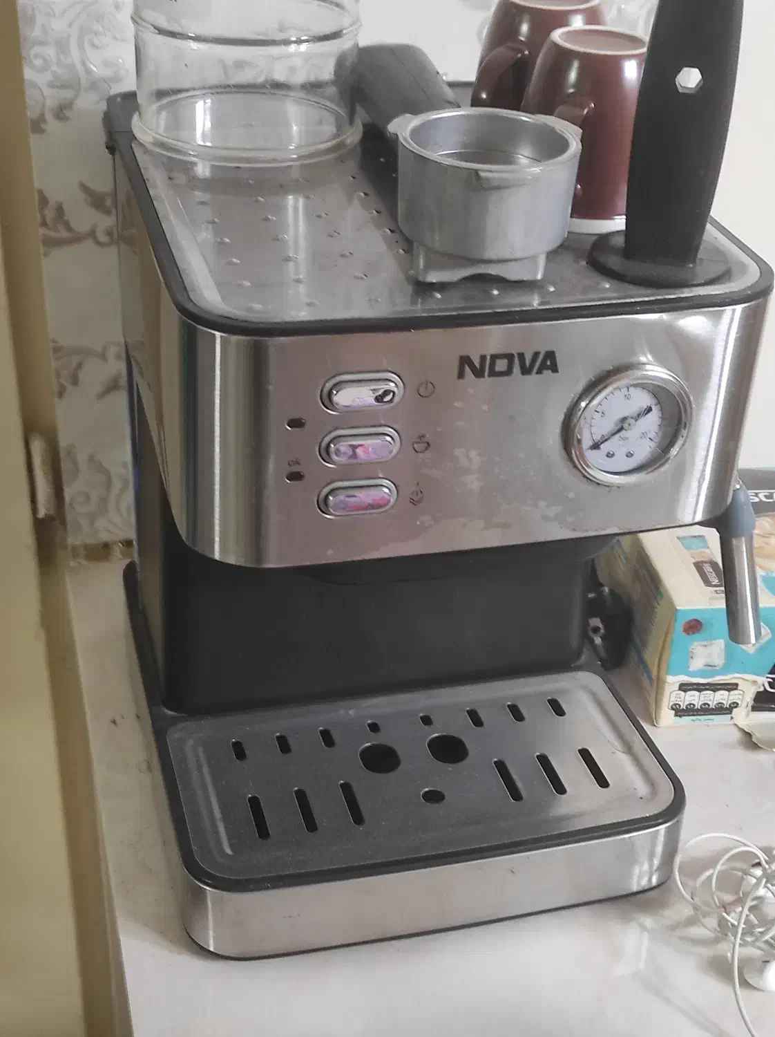 قهوه ساز NDVA|سماور، چای‌ساز، قهوه‌ساز|بابل, |دیوار
