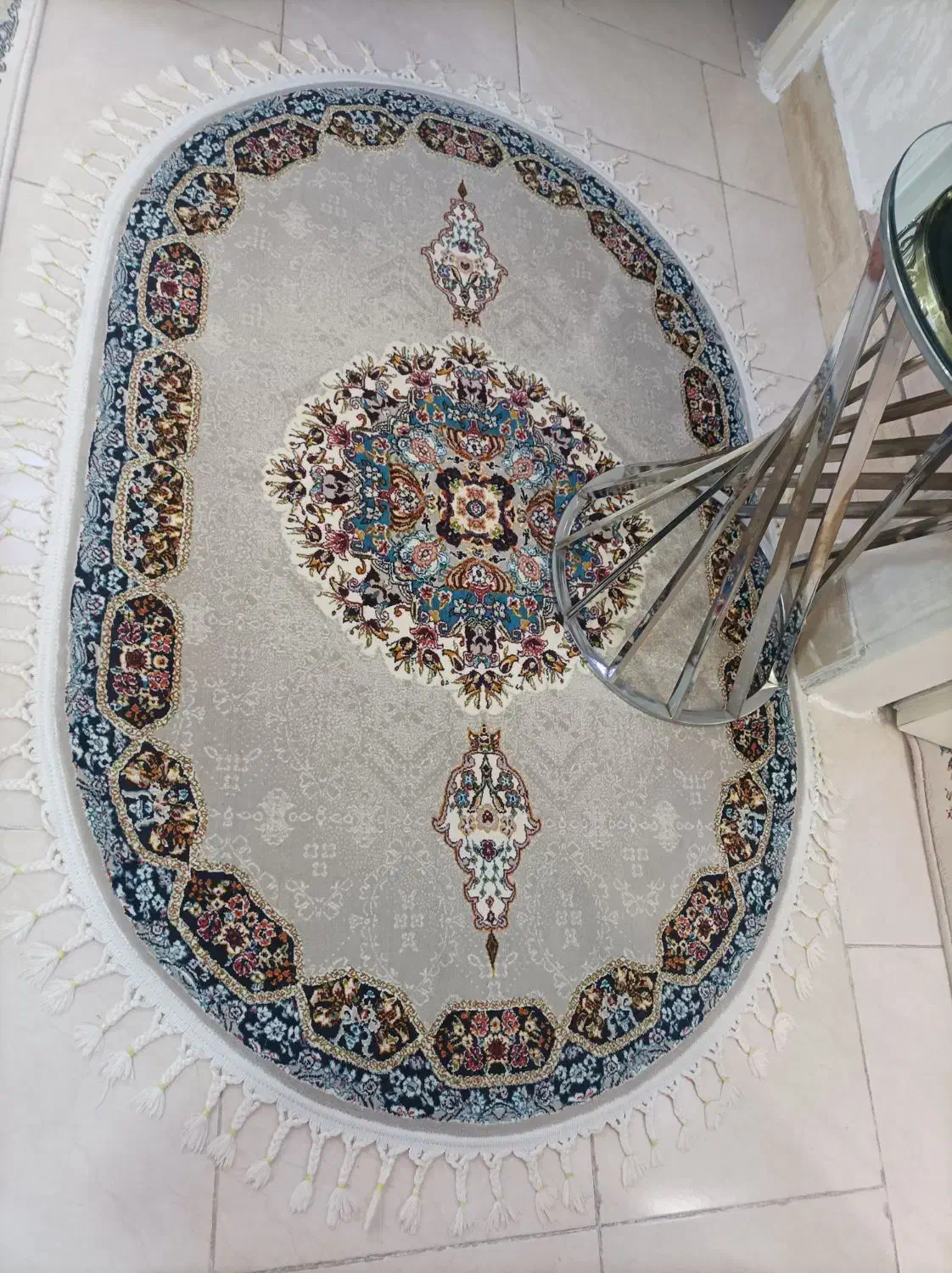 دوتخته فرش ۹متری ۷۰۰شانه نگین مشهدکاملا سالم ونو|فرش|نظرآباد, نظرآباد|دیوار