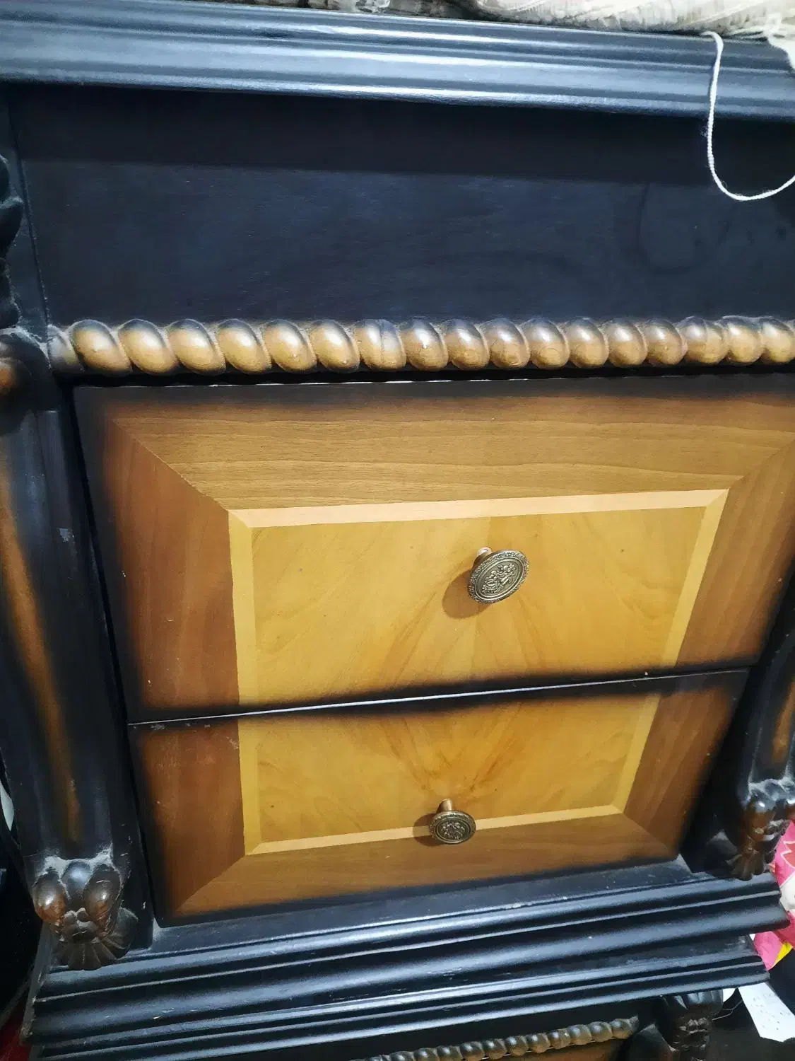 تخت چوبی در حد نو|تخت و سرویس خواب|اردبیل, |دیوار