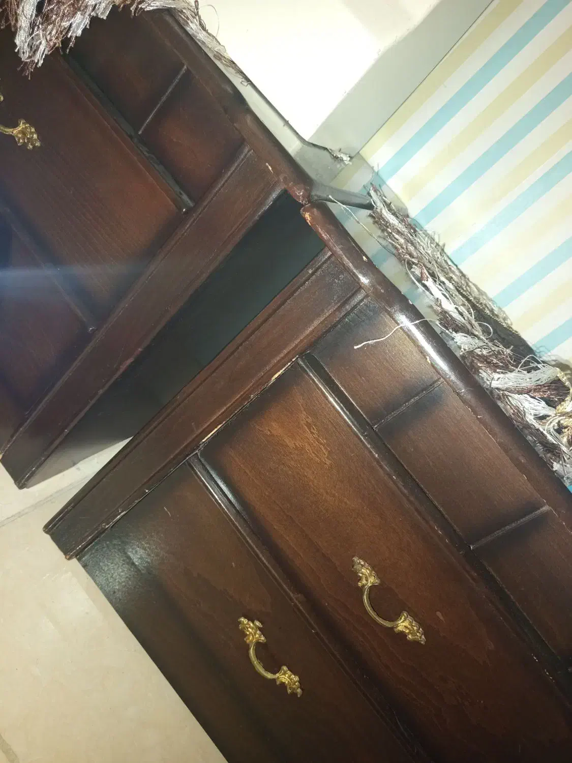 تخت دو نفره درحدنو بدون شکستگی|تخت و سرویس خواب|پاکدشت, شهرک امام رضا|دیوار